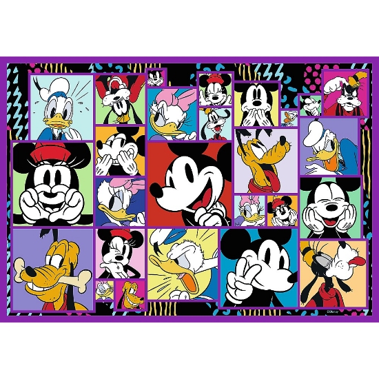 Imagine  Puzzle Trefl 4x250 Disney Mickey Mouse și prietenii