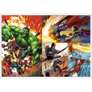 Imagine PUZZLE TREFL 4X250 AVENGERS MARVEL ZILE EROICE
