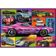 Imagine PUZZLE TREFL 4X250 HOT WHEELS MASINI DE CURSE