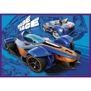 Imagine PUZZLE TREFL 4X250 HOT WHEELS MASINI DE CURSE