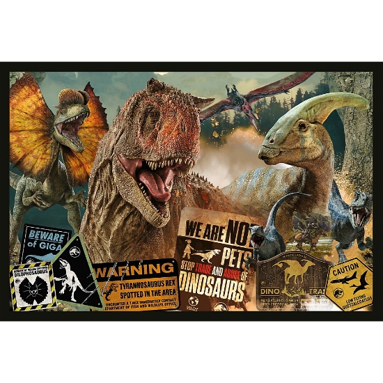 Imagine Puzzle Trefl 2x200 Jurassic World – Lume preistorică