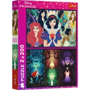 Imagine PUZZLE TREFL 2X200 DISNEY FRUMOASELE PRINTESE