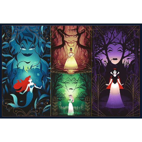 Imagine Puzzle Trefl 2x200 Disney Frumoasele Prințese