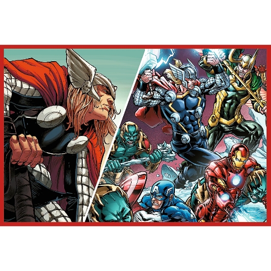 Imagine Puzzle Trefl 2x200 Marvel Avengers – Apărătorii lumii