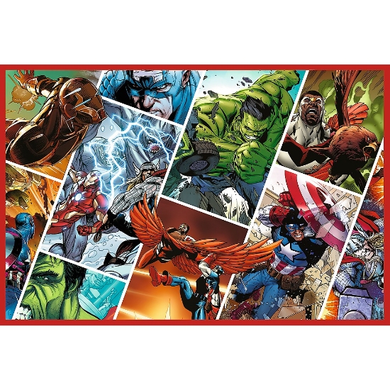 Imagine Puzzle Trefl 2x200 Marvel Avengers – Apărătorii lumii