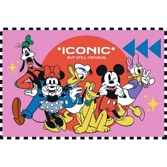 Imagine Puzzle Trefl 2x200 Disney Mickey Mouse Timp cu prietenii