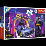 Imagine Puzzle Trefl 60 Batman și vehiculele lui