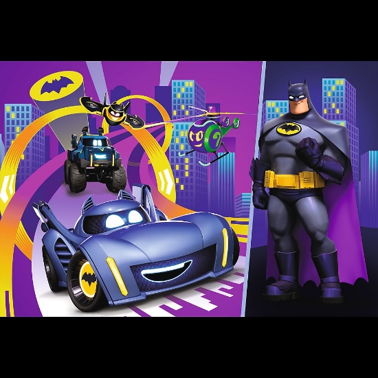 Imagine Puzzle Trefl 60 Batman și vehiculele lui