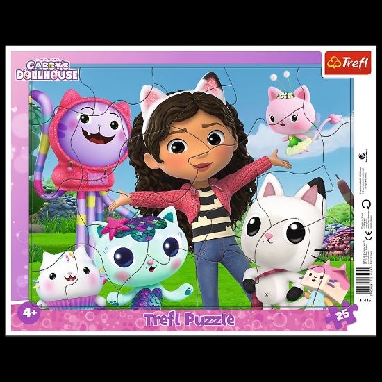Imagine PUZZLE TREFL 25 GABBY S DOLLHOUSE LUMEA LUI GABBY