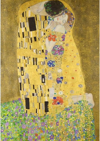 Imagine Puzzle Trefl 1000 Art Collection Gustav Klimt – Sărutul