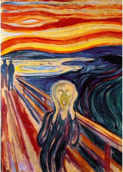 Imagine Puzzle Trefl 1000 Art Collection – Edward Munch: Țipătul