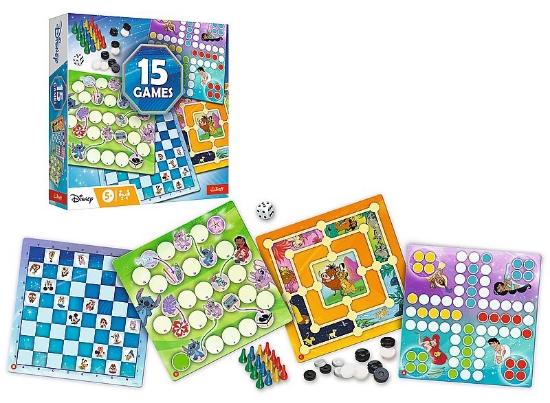 Imagine JOC DE SOCIETATE DISNEY COLECTIE 15 JOCURI