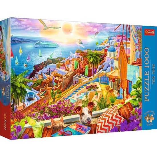 Imagine PUZZLE 1000 PREMIUM PLUS TEA TIME VIZITAND SANTORINI