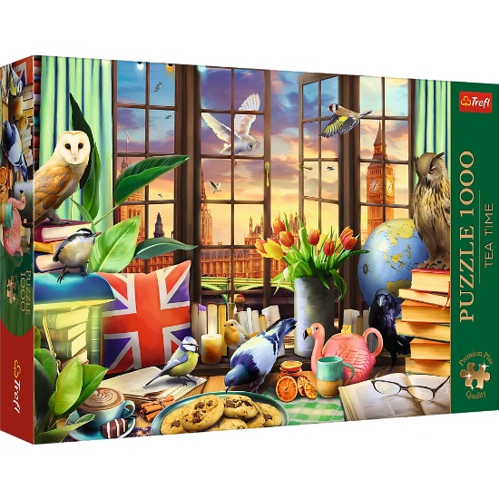 Imagine PUZZLE TREFL 1000 PREMIUM PLUS TEA TIME TOATE LUCRURILE BRITANICE