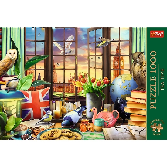 Imagine Puzzle Trefl 1000 Premium Plus Tea Time Toate lucrurile britanice