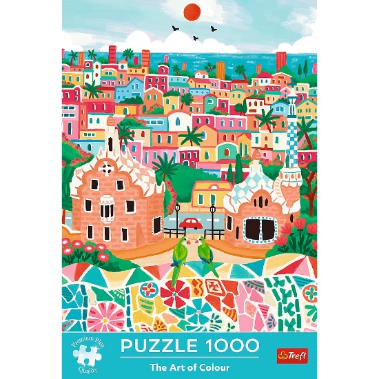 Imagine Puzzle Trefl 1000 Premium Plus Barcelona Spania