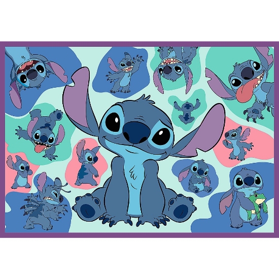 Imagine  Puzzle Trefl 4x250 Disney Uimitorul Stitch