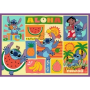 Imagine PUZZLE TREFL 4X250 DISNEY UIMITORUL STITCH
