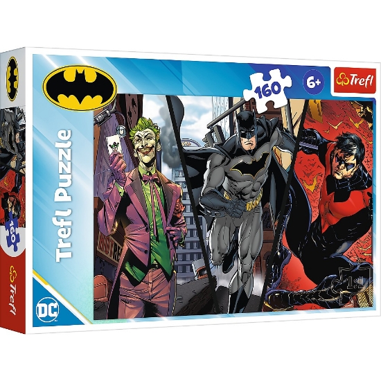 Imagine PUZZLE TREFL 160 BATMAN GATA DE ACTIUNE
