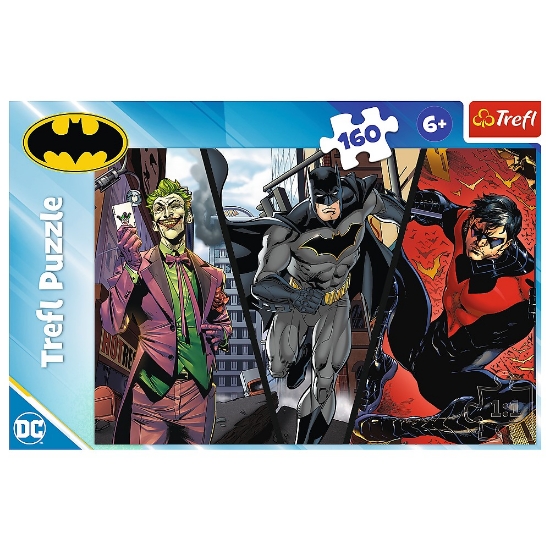 Imagine Puzzle Trefl 160 Batman Gata de acțiune