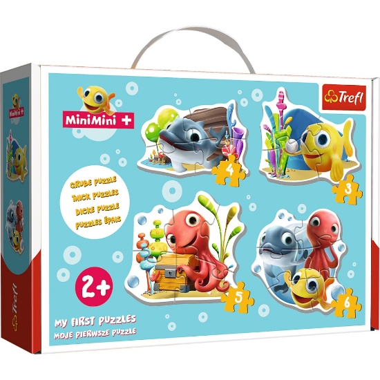 Imagine PUZZLE TREFL BABY CLASIC PESTISORUL MINIMINI 18 PIESE