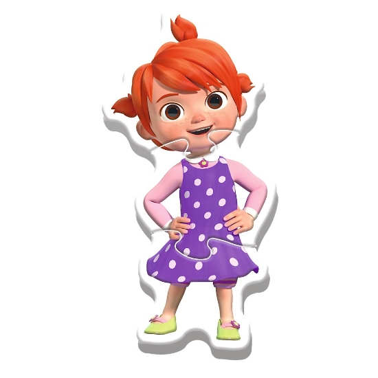 Imagine Puzzle Trefl Baby clasic Cocomelon la joacă 14 piese