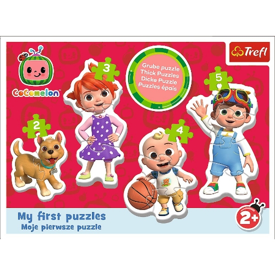Imagine Puzzle Trefl Baby clasic Cocomelon la joacă 14 piese