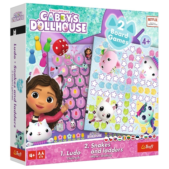Imagine JOC DREAM WORKS GABBYS HOUSE 2IN1 LUDO SI SERPISORI SCARI