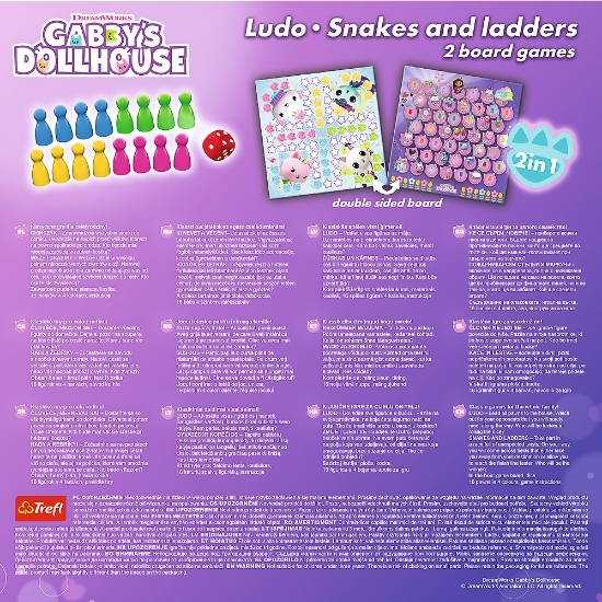 Imagine JOC DREAM WORKS GABBYS HOUSE 2IN1 LUDO SI SERPISORI SCARI