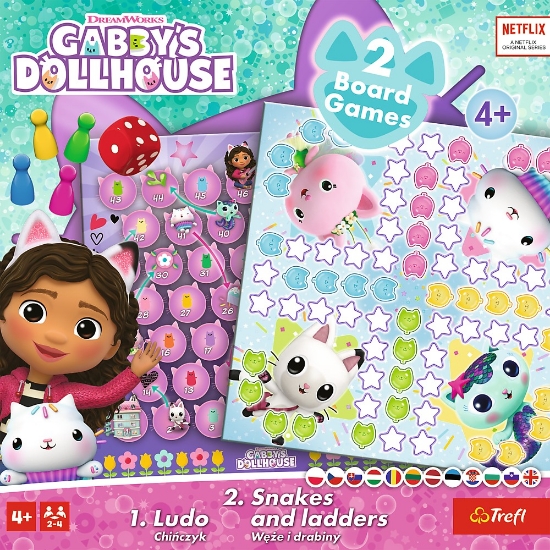 Imagine JOC DREAM WORKS GABBYS HOUSE 2IN1 LUDO SI SERPISORI SCARI