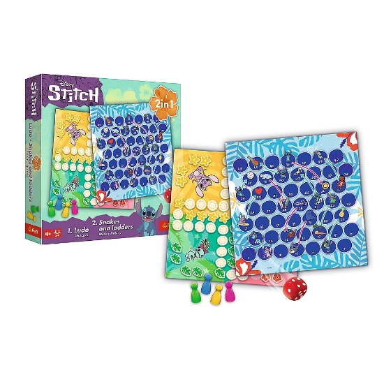 Imagine JOC DISNEY STITCH 2IN1 LUDO SI SERPISORI SCARI