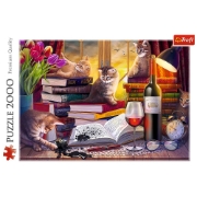 Imagine PUZZLE TREFL 2000 NOAPTEA PISICILOR 