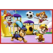 Imagine PUZZLE TREFL 2X24 PATRULA CATELUSILOR ZIUA AMUZANTA A CATELUSILOR