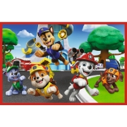 Imagine Puzzle Trefl 2x24 Patrula Căţeluşilor – Ziua amuzantă a căţeluşilor