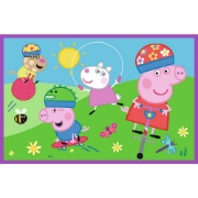 Imagine PUZZLES 2X24 PEPPA PIG O ZI LA JOACA CU PEPPA PIG
