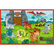 Imagine PUZZLE TREFL 2X70 JURASSIC WORLD UNIVERSUL JURASSIC PARK