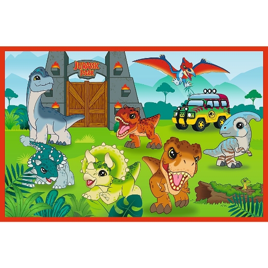 Imagine Puzzle Trefl 2x70 Jurassic World – Universul Jurassic Park