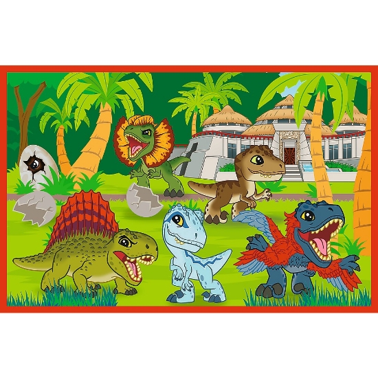 Imagine Puzzle Trefl 2x70 Jurassic World – Universul Jurassic Park