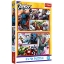 Imagine Puzzle Trefl 2x70 Marvel Avengers – Misiunea super eroilor Marvel Avengers