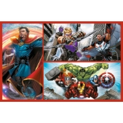 Imagine PUZZLE TREFL 2X70 MARVEL AVENGERS MISIUNEA SUPER EROILOR MARVEL AVENGERS