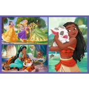 Imagine PUZZLE TREFL 2X70 DISNEY PRINCESS VIATA PRINTESELOR DISNEY