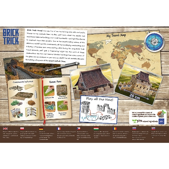 Imagine Brick Trick L Travel Marele Zid Chinezesc