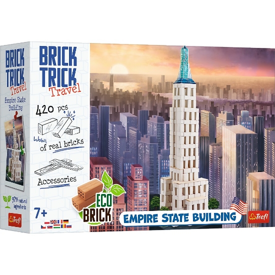Imagine BRICK TRICK XL TRAVEL CLADIREA EMPIRE STATE