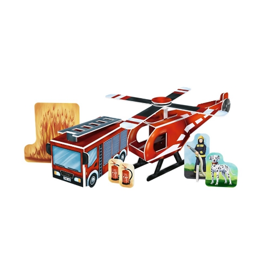 Imagine Brick Trick XL Stație de pompieri