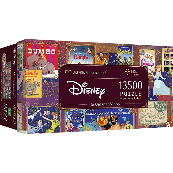 Imagine PUZZLE TREFL UFT 13500 DISNEY EPOCA DE AUR A DISNEY