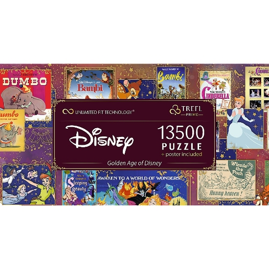 Imagine Puzzle Trefl UFT 13500 Disney Epoca de Aur a Disney