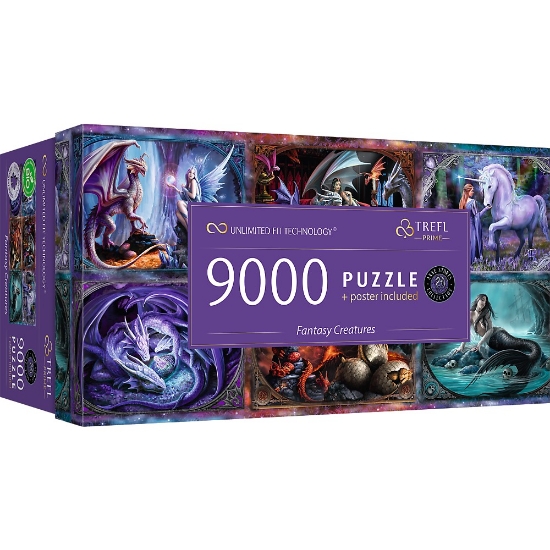 Imagine PUZZLE TREFL UFT 9000 ANNE STOKES COLLECTIONS CREATURI FANTASTICE