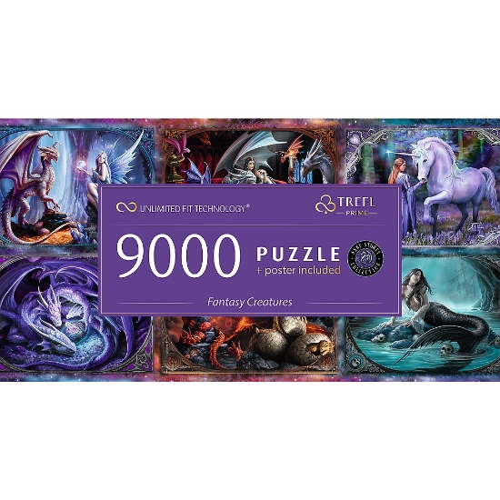 Imagine Puzzle Trefl UFT 9000 Anne Stokes Collections Creaturi Fantastice