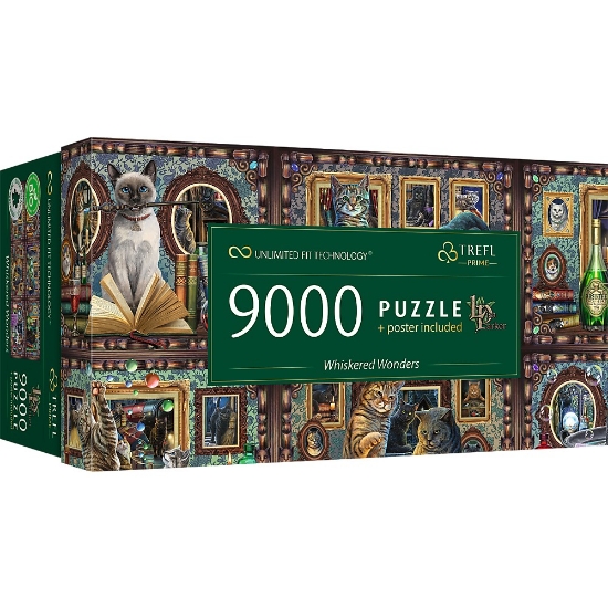Imagine PUZZLE TREFL UFT 9000 LISA PARKER MINUNI CU MUSTATI