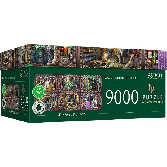 Imagine  Puzzle Trefl UFT 9000 Lisa Parker Minuni cu mustăți